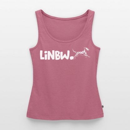 LiNBW. Tank Top Premium White Edition Life is not just black and white - Mauve