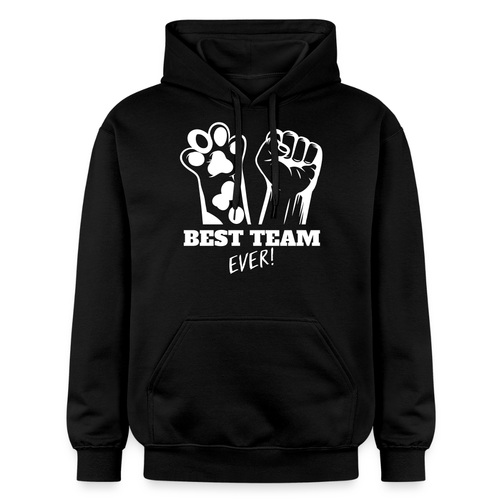 Best Team Ever Hoodie White Edition - Schwarz