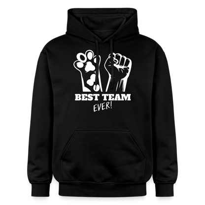 Best Team Ever Hoodie White Edition - Schwarz
