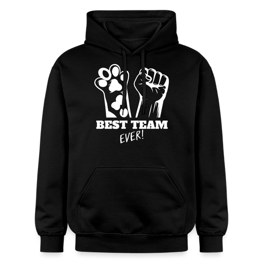 Best Team Ever Hoodie White Edition - Schwarz