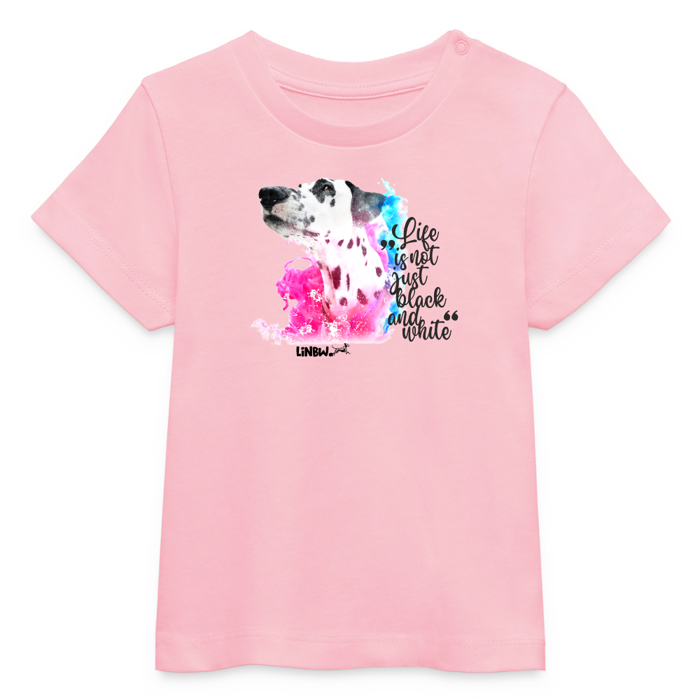 Boa's T-Shirt Splash Life is not just black and white Edition Black - Hellrosa