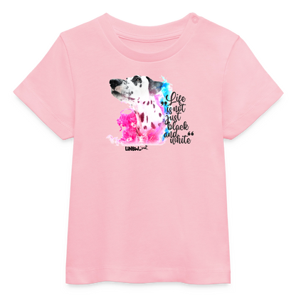 Boa's T-Shirt Splash Life is not just black and white Edition Black - Hellrosa