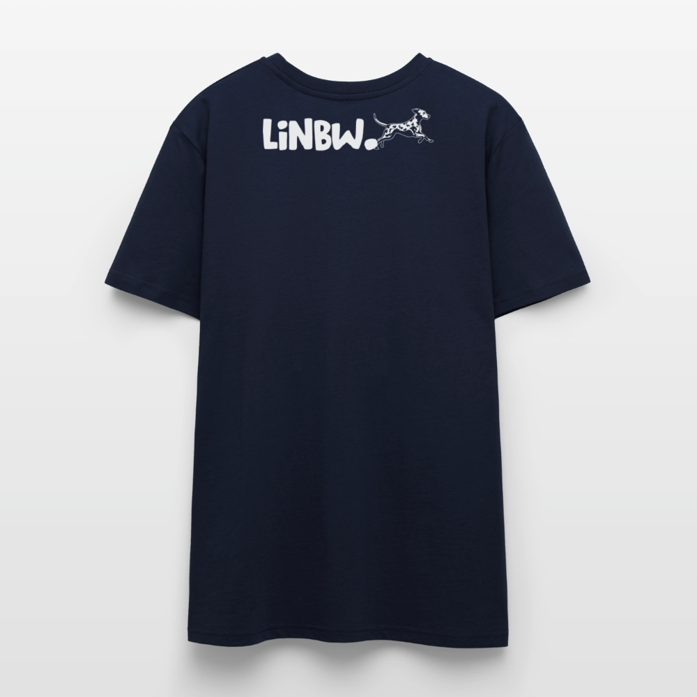 Life is not just black and white – Bio-Baumwollshirt - Navy