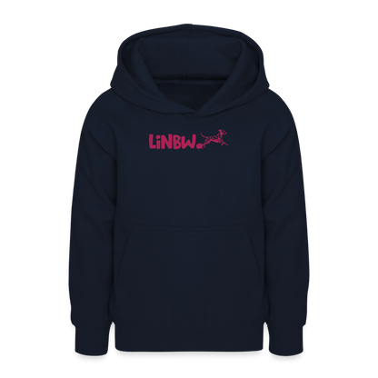 LiNBW. Crew Hoodie Life is not just black and white Edition Pink - LiNBW.