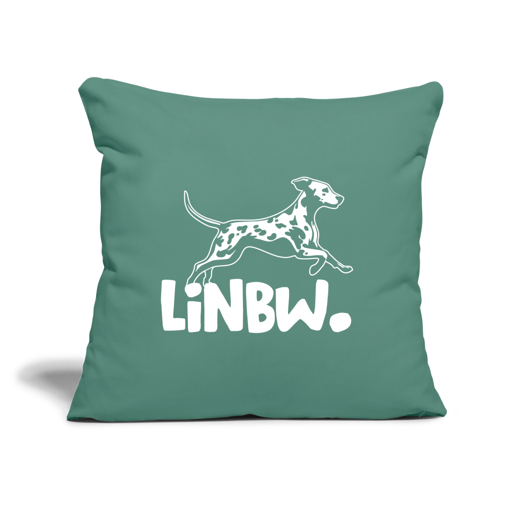 LiNBW. Kissen White Edition - Tanngrün