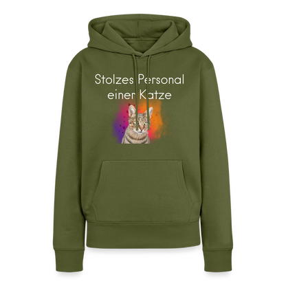 Pedro's Hoodie Stolzes Personal einer Katze White Edition - Khaki