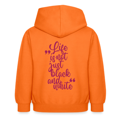 LiNBW. Crew Hoodie Life is not just black and white Edition Pink - LiNBW.