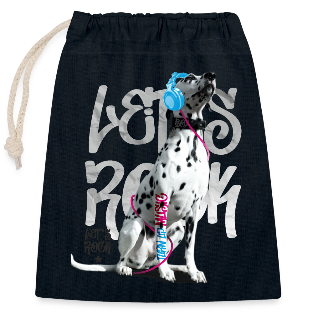 Boa´s Baumwollbeutel Let´s Rock - Navy