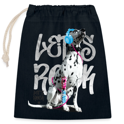 Boa´s Baumwollbeutel Let´s Rock - Navy