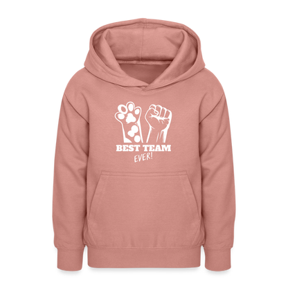 Teenager Hoodie - Altrosa