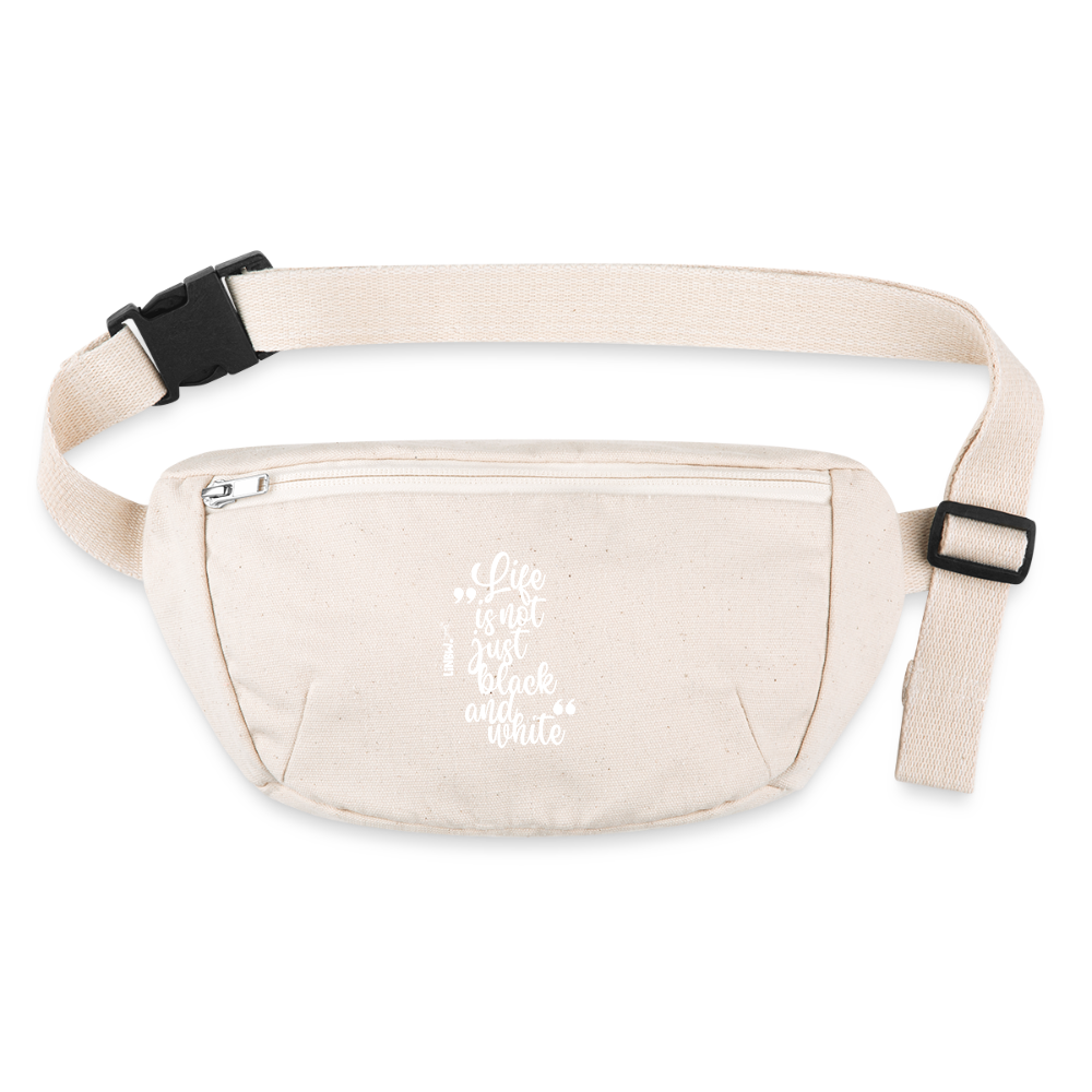 Life is not just black and white Gürteltasche Premium - LiNBW.