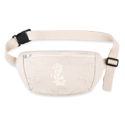 Life is not just black and white Gürteltasche Premium - LiNBW.