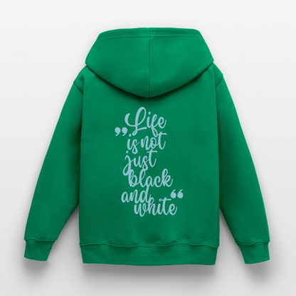 LiNBW. Crew Hoodie Life is not just black and white Edition Blue - LiNBW.