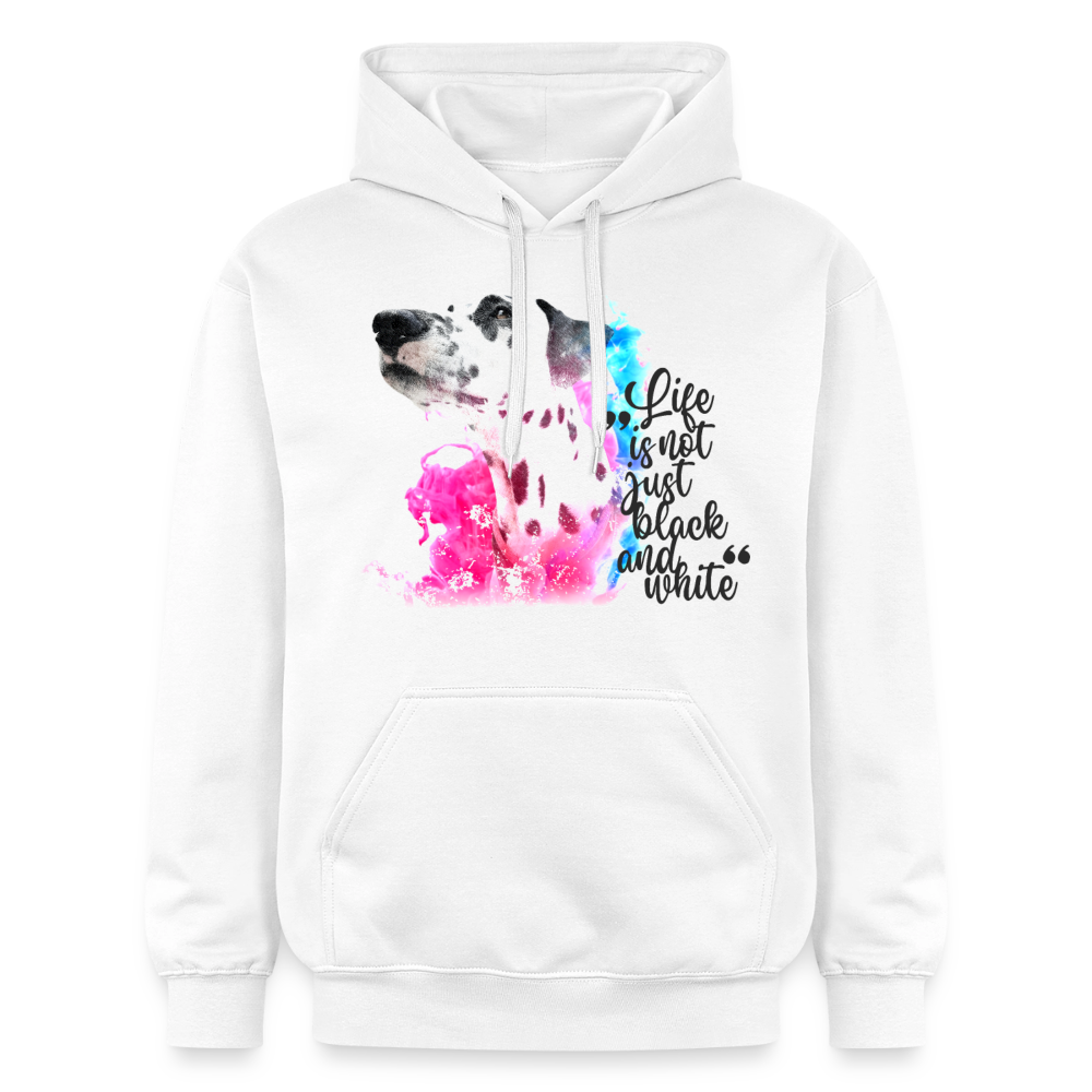 Boa's Hoodie Splash Life is not just black and white Edition Black - LiNBW.