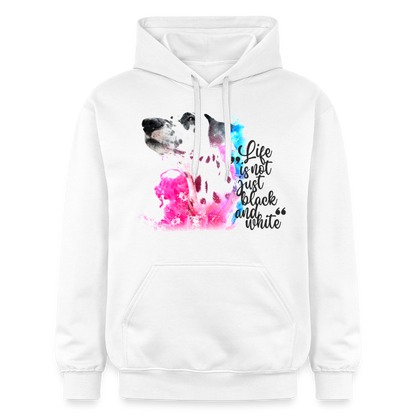 Boa's Hoodie Splash Life is not just black and white Edition Black - LiNBW.