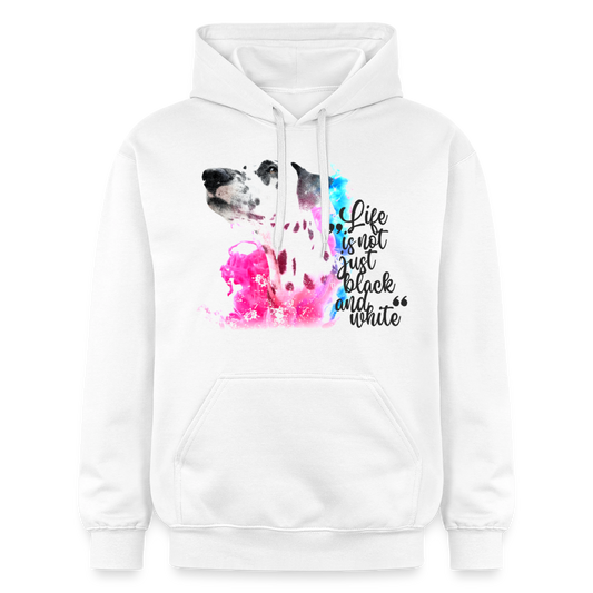 Boa's Hoodie Splash Life is not just black and white Edition Black - LiNBW.