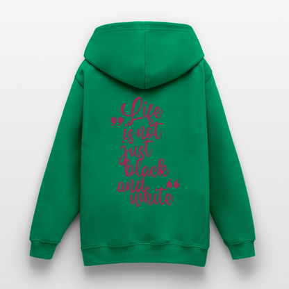 LiNBW. Crew Hoodie Life is not just black and white Edition Pink - LiNBW.