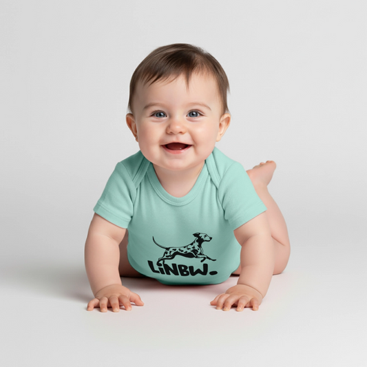 LiNBW. Kurzarm-Body Black Edition - Mint 