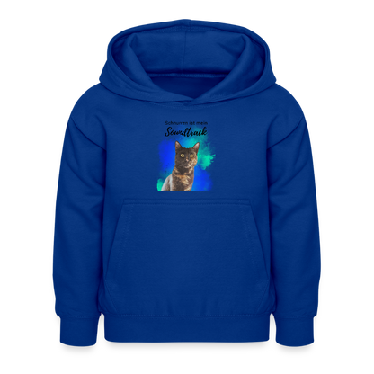 Nala's Hoodie Schnurren ist mein Soundtrack Black Edition - LiNBW.
