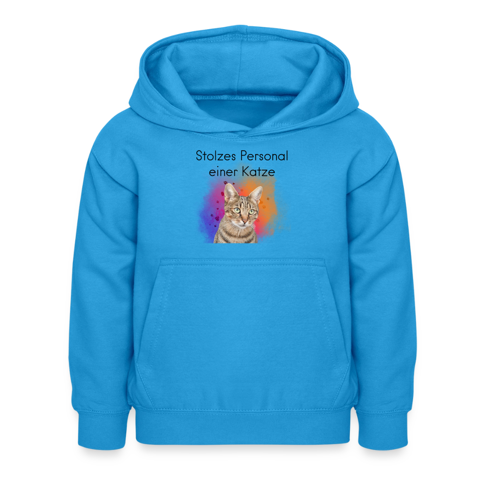 Pedro's Hoodie Stolzes Personal einer Katze Black Edition - LiNBW.