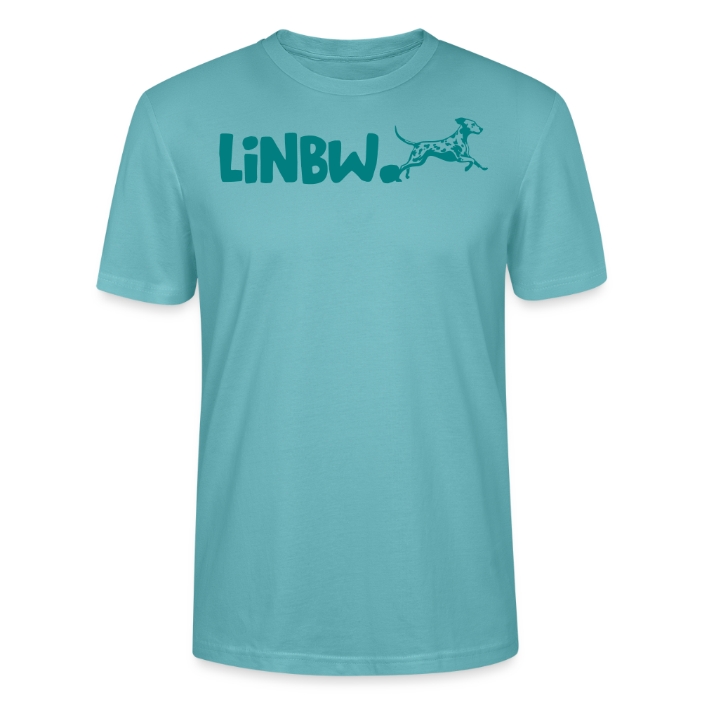 LiNBW. Unisex T-Shirt Premium Crew Blue Edition Life is not just black and white - LiNBW.
