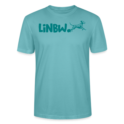 LiNBW. Unisex T-Shirt Premium Crew Blue Edition Life is not just black and white - LiNBW.