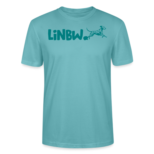 LiNBW. Unisex T-Shirt Premium Crew Blue Edition Life is not just black and white - LiNBW.