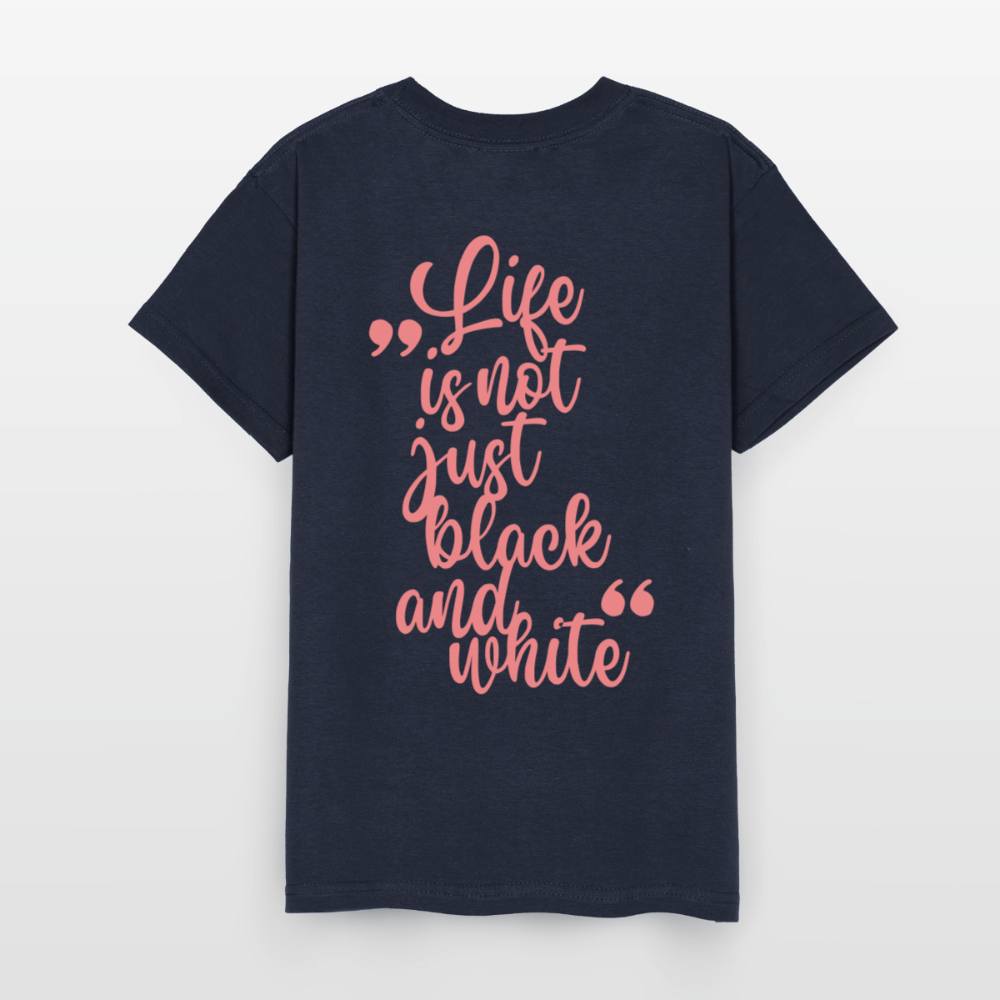 LiNBW. Crew T-Shirt Pink Edition Life is not just black and white - LiNBW.