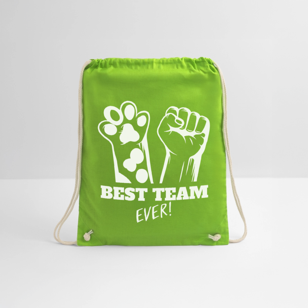 Best Team Ever Turnbeutel White Edition - LiNBW.