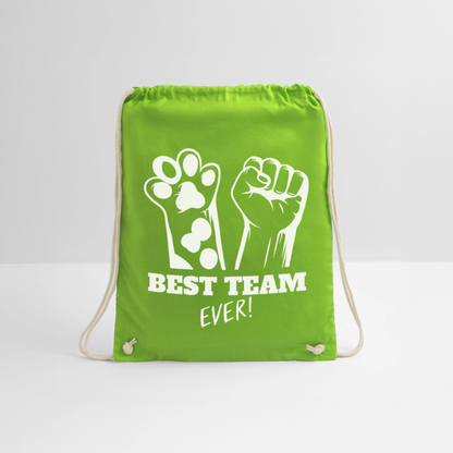 Best Team Ever Turnbeutel White Edition - LiNBW.