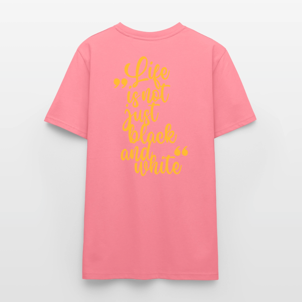 LiNBW. Unisex T-Shirt Premium Crew Yellow Edition Life is not just black and white - LiNBW.