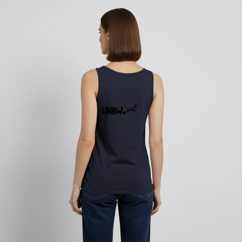 Life is not just black and white Tank Top Premium LiNBW. Black Edition - Navy