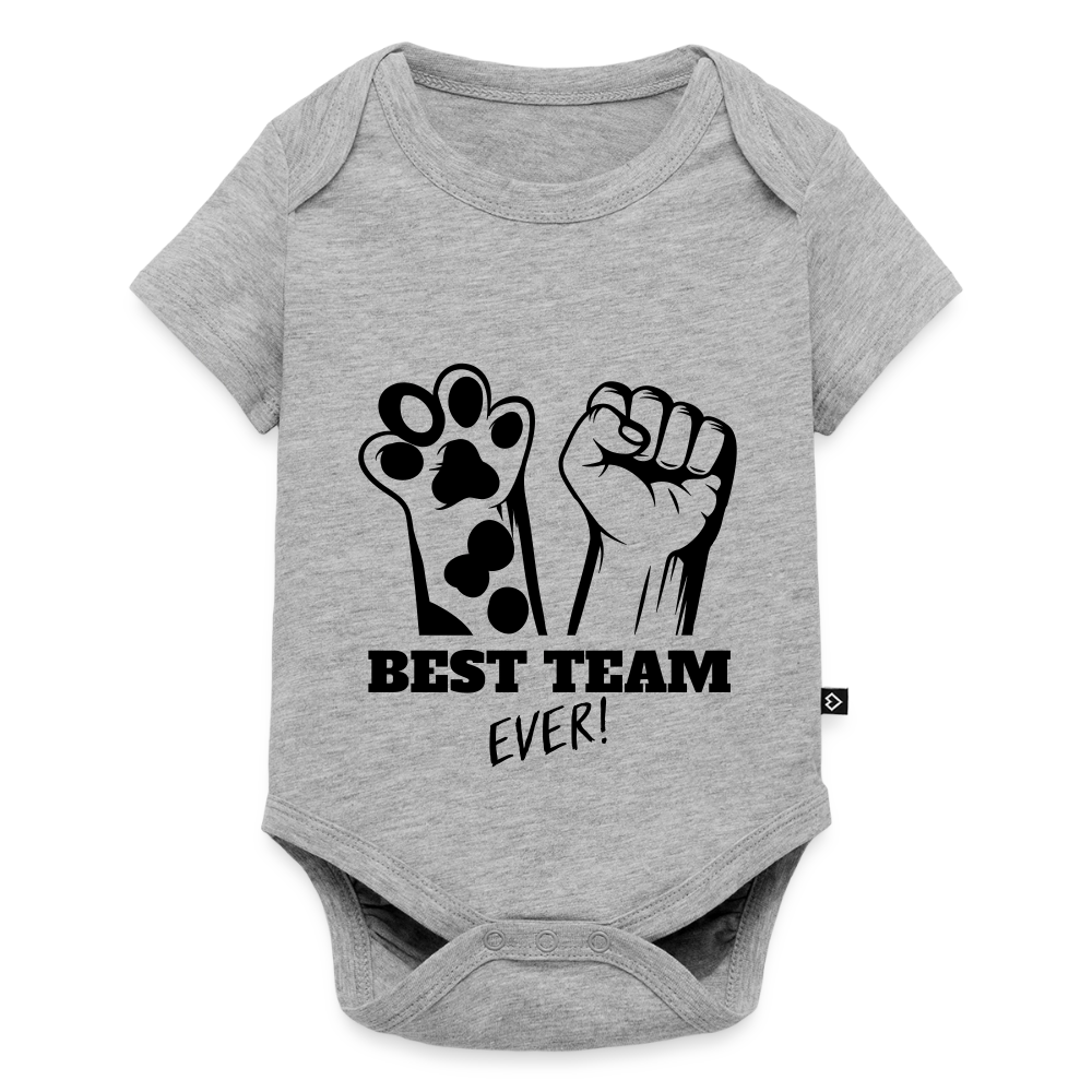 Best Team Ever Kurzarm-Body Black Edition - LiNBW.