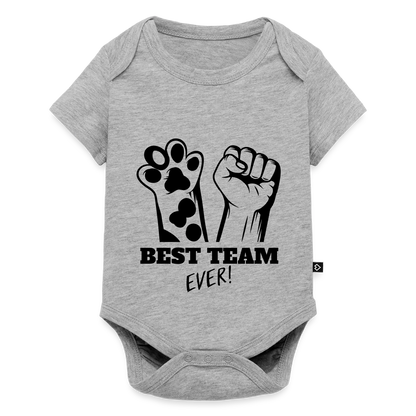 Best Team Ever Kurzarm-Body Black Edition - LiNBW.