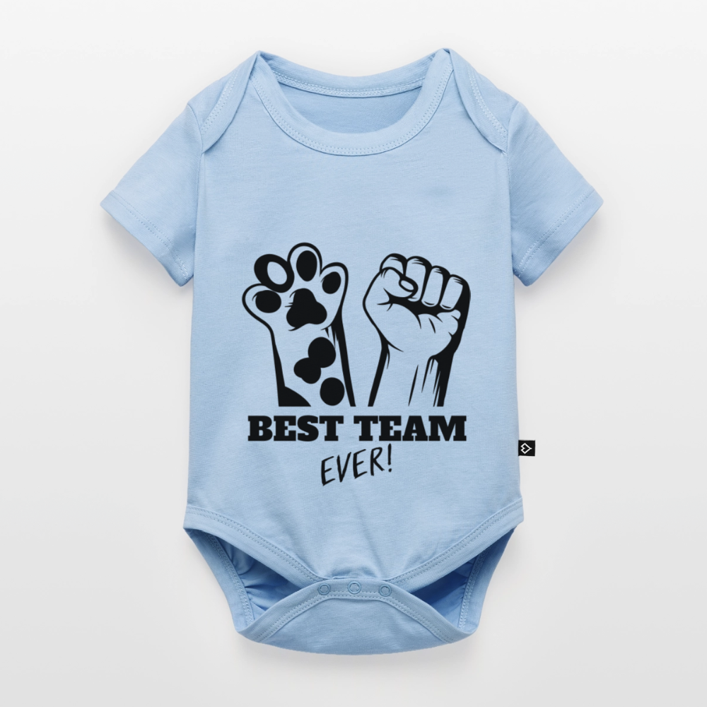 Best Team Ever Kurzarm-Body Black Edition - LiNBW.