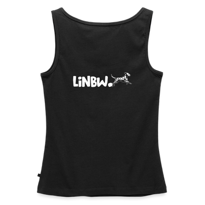 Life is not just black and white Tank Top Premium LiNBW. White Edition - Schwarz