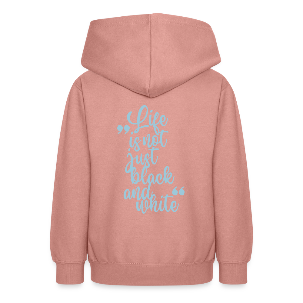 LiNBW. Crew Hoodie Life is not just black and white Edition Blue - LiNBW.