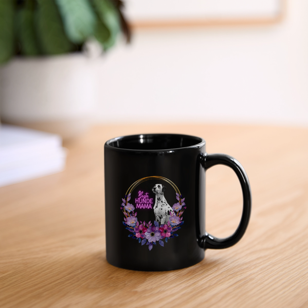 Boa´s Keramiktasse Beste Hundemama Black Edition - Schwarz