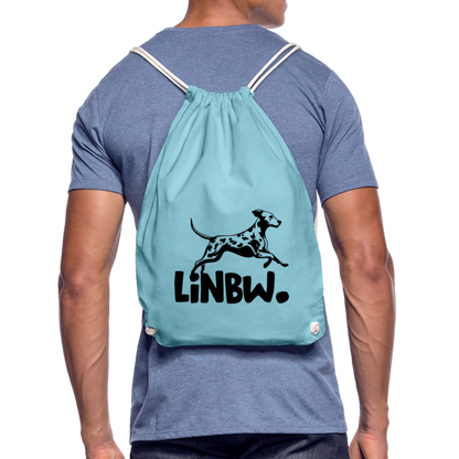 LiNBW. Turnbeutel Black Edition - Aqua