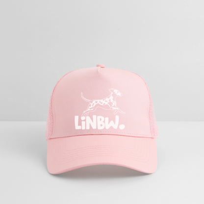 LiNBW. Trucker Cap White Edition - Hellrosa
