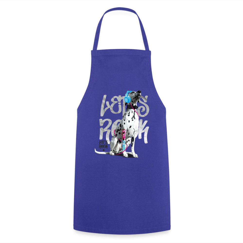 Boa´s Kochschürze Let´s Rock - Royalblau