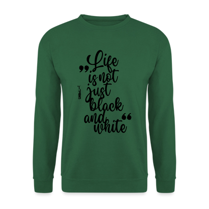Life is not just black and white Classic Pullover Black Edition - LiNBW.