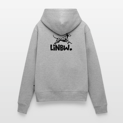 Boa's Hoodie Splash Life is not just black and white Edition Black - Grau meliert