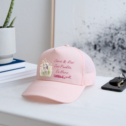 Chérie´s und Rosi´s Trucker Cap Zwei Punkte - Ein Herz