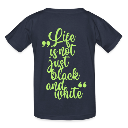 LiNBW. Crew T-Shirt Green Edition Life is not just black and white - LiNBW.