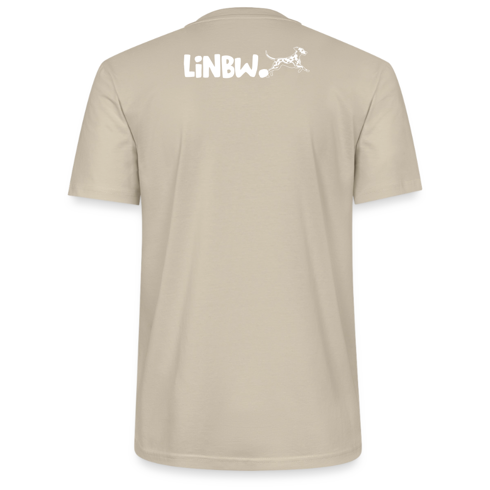 Life is not just black and white – Bio-Baumwollshirt - Beige