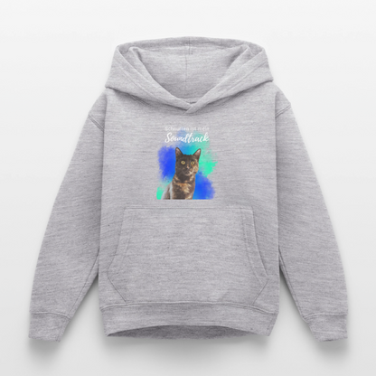 Nala's Hoodie Schnurren ist mein Soundtrack White Edition - LiNBW.