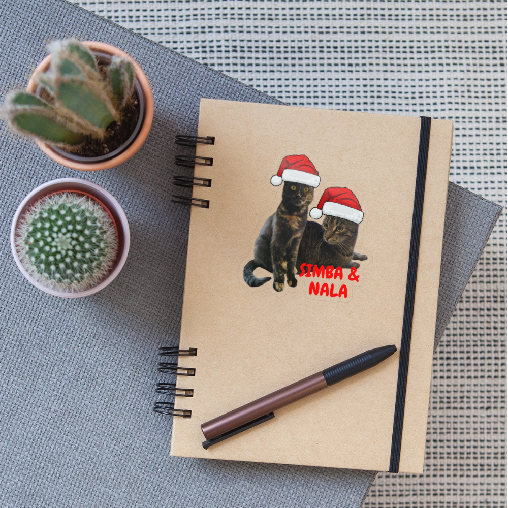 Simba´s und Nala´s Sticker Weihnachtsedition - LiNBW.
