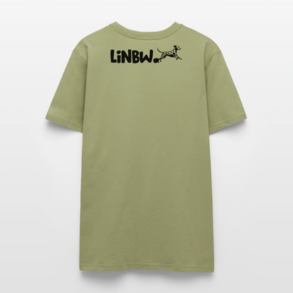 Life is not just black and white Unisex T-Shirt Premium Black Edition - Nebelgrün