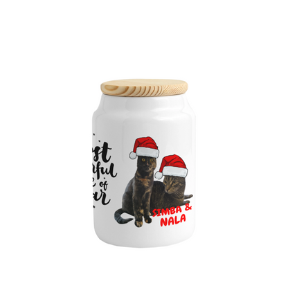 Simba´s und Nala´s Keksdose Weihnachtsedition - Weiß